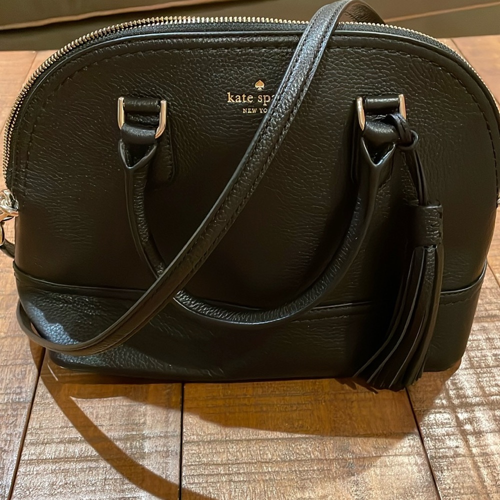 NWOT Kate Spade Black Satchel Crossbody